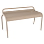 Fermob - Luxembourg Garden bench without backrest 90 cm, nutmeg