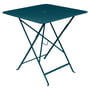Fermob - Bistro Folding table, 71 x 71 cm, acapulco blue