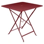 Fermob - Bistro Folding table, 71 x 71 cm, chili