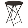 Fermob - Bistro Folding table Ø 60 cm, licorice