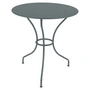 Fermob - Opéra + garden table, Ø 67 cm, thunder gray