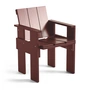 HAY - Crate Dining Chair , L 64 cm, iron red