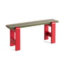Hay - Weekday Duo Bench, L 111 cm, wine red / olive