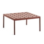 Hay - Balcony Side table, 75 x 76 cm, iron red