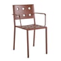Hay - Balcony Dining Armchair, iron red