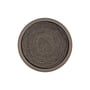 Marimekko - Oiva Siirtolapuutarha plate Ø 13,5 cm, terra / black