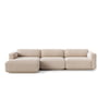 & Tradition - Develius Corner sofa, configuration E, beige (Karakorum 003)