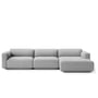 & Tradition - Develius Corner sofa, configuration F, gray (Hallingdal 130)