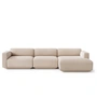 & Tradition - Develius Corner sofa, configuration F, beige (Karakorum 003)
