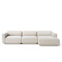 & Tradition - Develius Corner sofa, configuration F, beige (Linara Stone 266)