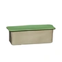 Hübsch Interior - Amare desk organizer small, sand / green