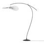 Petite Friture - Vertigo Nova LED floor lamp, Ø 110 cm, black / white