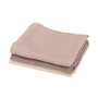 Sebra - Burp cloths, moonlight beige (set of 3)