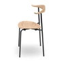 Carl Hansen - CH88T, beech clear lacquered / frame black
