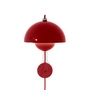 & Tradition - Flowerpot Wall lamp VP8, vermilion