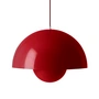 & Tradition - FlowerPot pendant lamp VP2, vermilion