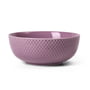 Lyngby Porcelæn - Rhombe Bowl, Ø 15.5 cm, purple
