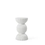 Lyngby Porcelæn - Lyngby Tura Candlestick, H 14 cm, white