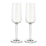 Kähler Design - Hammershøi Champagne glass, 240 ml (set of 2), clear
