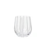 Broste Copenhagen - Stripe Drinking glass, H 10 cm