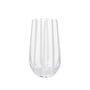 Broste Copenhagen - Stripe Drinking glass, H 15 cm