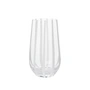 Broste Copenhagen - Stripe Drinking glass, H 15 cm