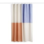 Hay - Check Shower curtain, blue