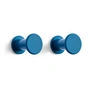 HAY - Bolt Coat hook, blue (set of 2)