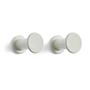 HAY - Bolt Coat hook, light gray (set of 2)