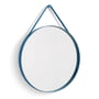 Hay - Strap Mirror No. 2, Ø 70 cm, blue