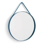 HAY - Strap Mirror No. 2, Ø 70 cm, blue