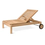 Carl Hansen - AH604 Sun lounger, teak untreated