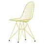Vitra - Wire Chair DKR (H 43 cm), citron / without cover, felt glides (basic dark)