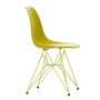 Vitra - Eames Plastic Side Chair DSR RE, citron / mustard (felt glides basic dark)