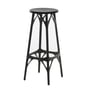 Kartell - A.I. Bar stool, H 65 cm, black