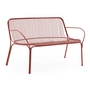 Kartell - Hiray Garden sofa, rust red