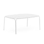 Kartell - Hiray Garden table low, H 38 cm, white