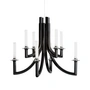 Kartell - Khan Chandelier, polycarbonate, black glossy