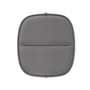 Kartell - Seat cushion for Hiray Lounge Chair, 47 x 43 cm, anthracite