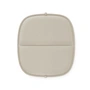 Kartell - Seat cushion for Hiray Lounge Chair, 47 x 43 cm, ecru