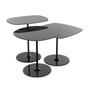 Kartell - Thierry Side table Trio, black (set of 3)