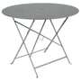 Fermob - Bistro Folding table, round, Ø 96 cm, lapilli gray
