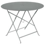 Fermob - Bistro Folding table, round, Ø 96 cm, lapilli gray