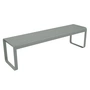 Fermob - Bellevie Bench Outdoor, L 161 cm, lapilli gray