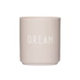 Design Letters - AJ Favourite porcelain mug, Dream / pastel beige