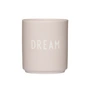 Design Letters - AJ Favourite Porcelain mug, Dream / pastel beige