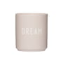 Design Letters - AJ Favourite Porcelain mug, Dream / pastel beige