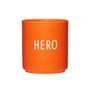 Design Letters - AJ Favourite porcelain mug, Hero / orange