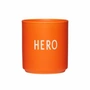 Design Letters - AJ Favourite Porcelain mug, Hero / orange
