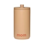 Design Letters - Travel Mug, 0.35 l, mom / beige